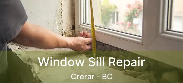  Window Sill Repair Crerar - BC