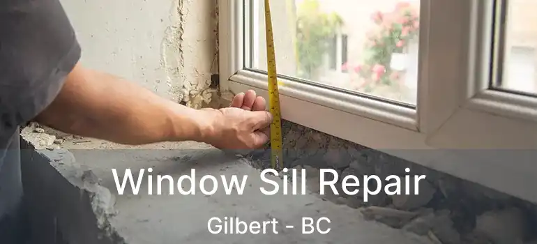  Window Sill Repair Gilbert - BC