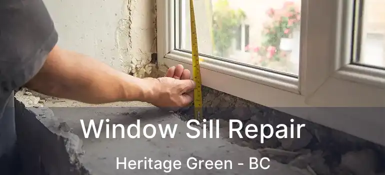  Window Sill Repair Heritage Green - BC