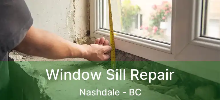  Window Sill Repair Nashdale - BC