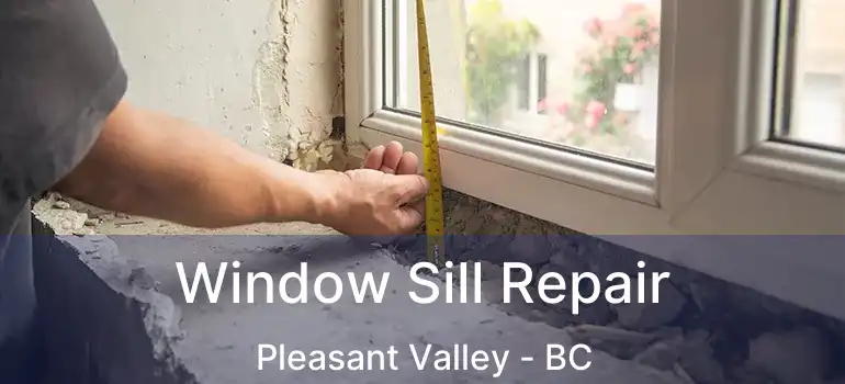  Window Sill Repair Pleasant Valley - BC