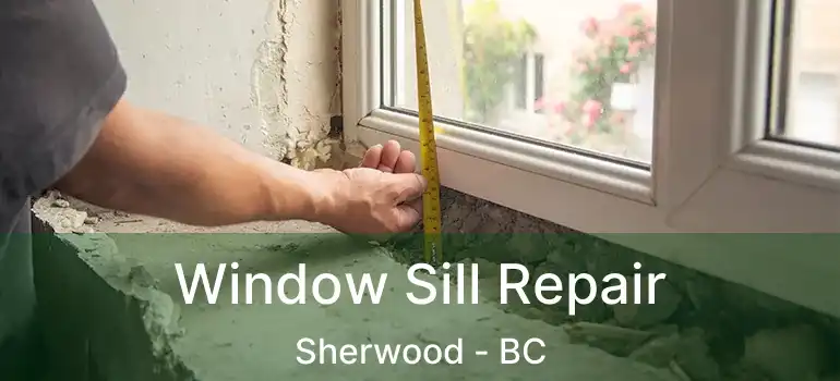  Window Sill Repair Sherwood - BC