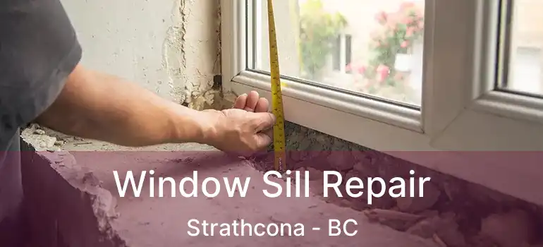  Window Sill Repair Strathcona - BC