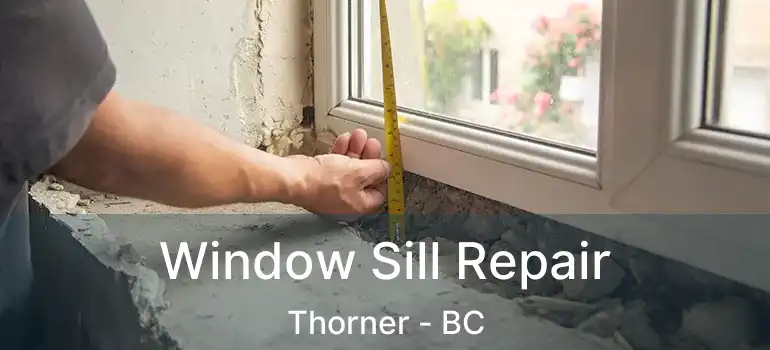  Window Sill Repair Thorner - BC