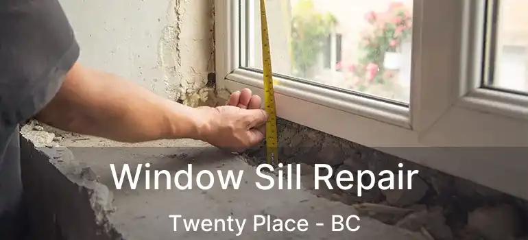  Window Sill Repair Twenty Place - BC