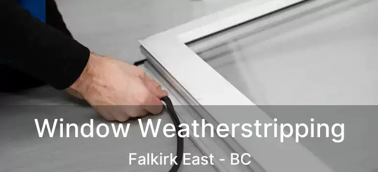  Window Weatherstripping Falkirk East - BC