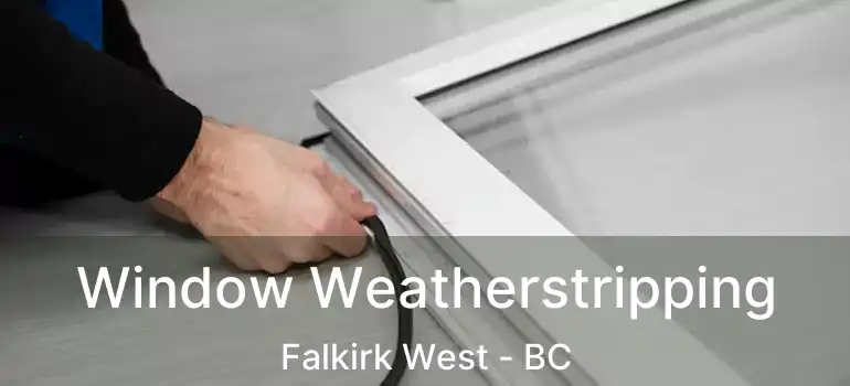  Window Weatherstripping Falkirk West - BC