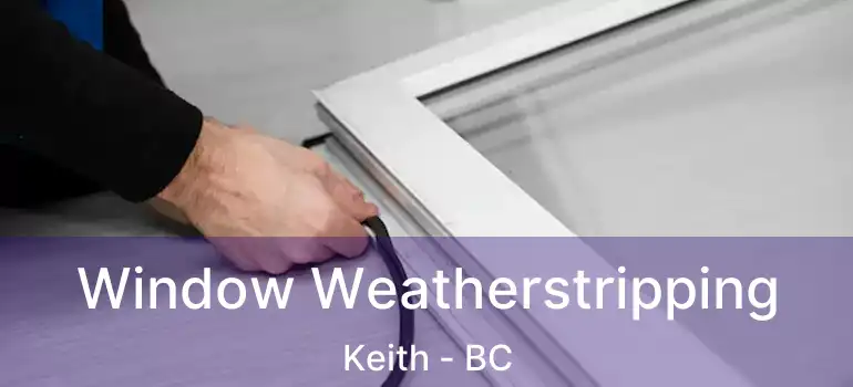 Window Weatherstripping Keith - BC