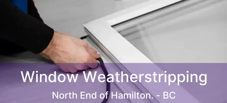  Window Weatherstripping North End of Hamilton. - BC