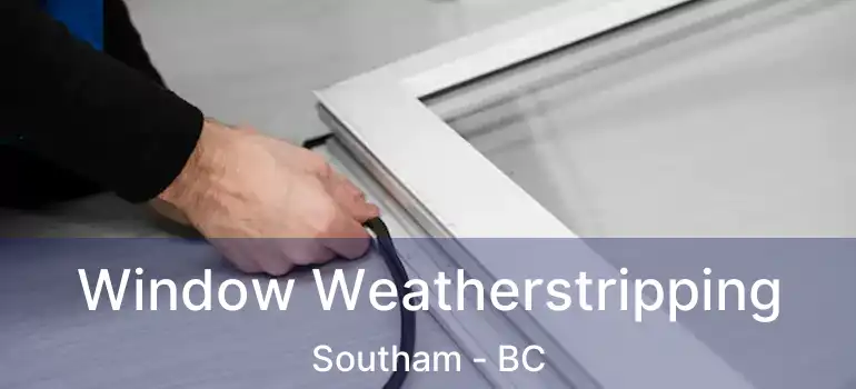  Window Weatherstripping Southam - BC