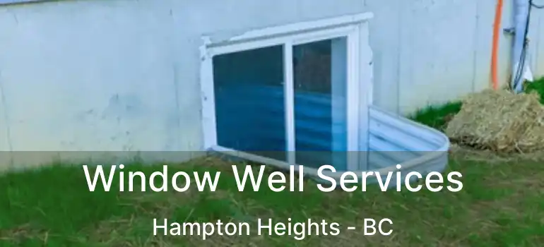  Window Well Services Hampton Heights - BC
