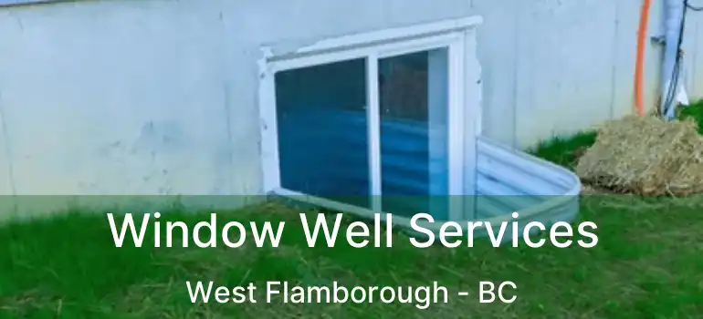  Window Well Services West Flamborough - BC