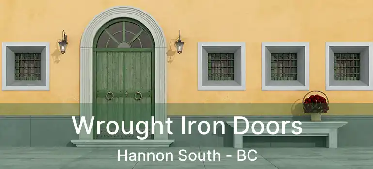  Wrought Iron Doors Hannon South - BC