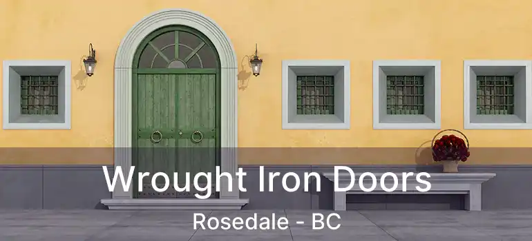  Wrought Iron Doors Rosedale - BC